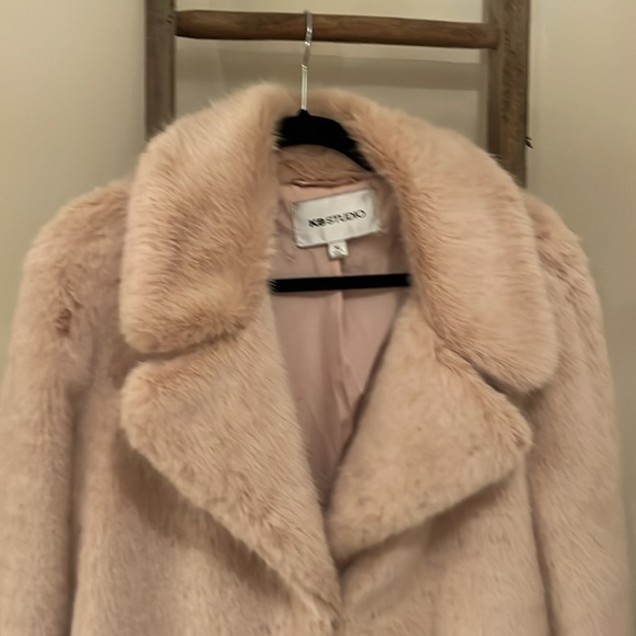 KB studio, blush faux for car coat - Picture 2 of 4